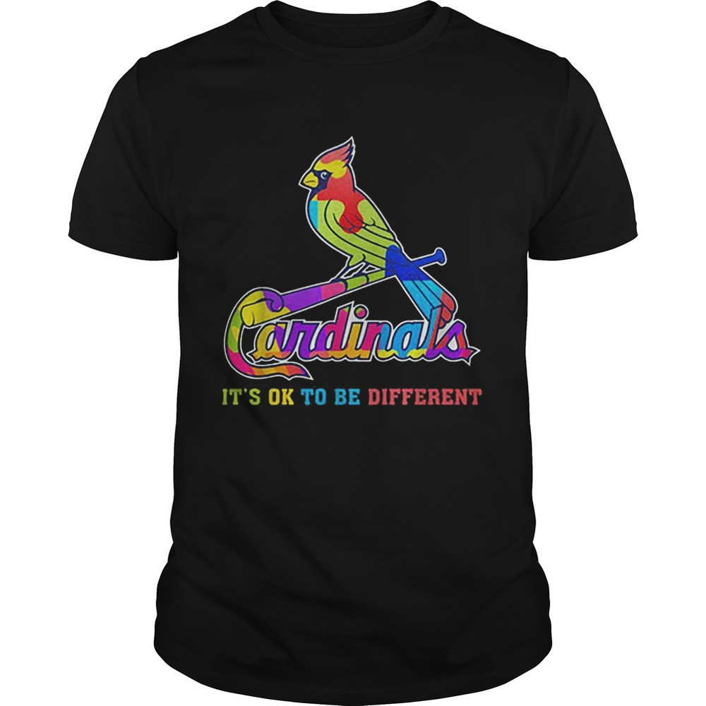 Cardinals Autism Its Ok To Be Different Shirt